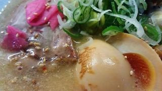 大雪に「こく旨味噌味玉入り」は暖かかった