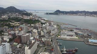 【下関】 関門海峡、海峡ゆめタワーからの眺望も素晴らしい！