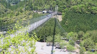谷瀬の吊り橋 