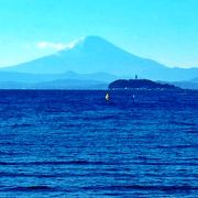 07 逗子海岸から見る富士山! ☆☆☆☆