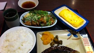 安定感ある大衆食堂力を有するチェーン店