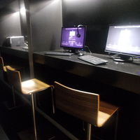 据付PCの利用は有料となっていました