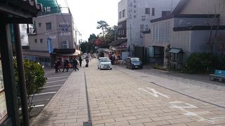 鉄輪温泉の中心