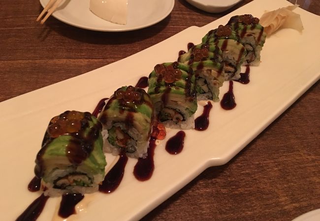 綺麗な寿司と雰囲気のいい店内