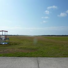 滑走路も真近で見られます