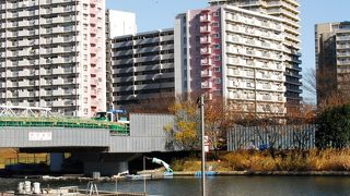 川辺散歩に良い場所でした