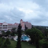 夜はイルミネーションも綺麗でした