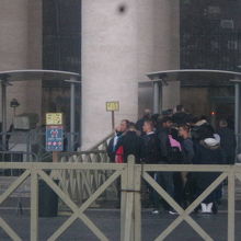 8時前の行列の状況はこんな感じです。