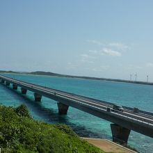 屋上展望台からの景色