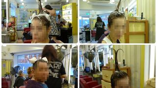 マッサージもいいがシャンプーもリフレッシュになる。