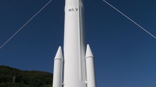 衛星の展示など