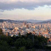 バルセロナオリンピックの開催地モンジュイックの丘