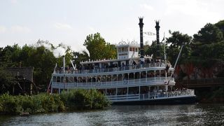 アメリカの古き良き時代の船旅気分