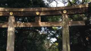 明治神宮の入り口