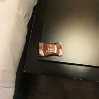 チョコがお出迎え