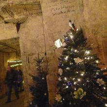 ツリーもあります。