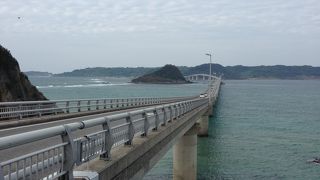 角島大橋がよく見えます