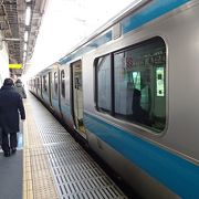 東京モノレールへ、乗り換えのために利用
