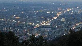 岐阜城がある金華山のロープウェイです。