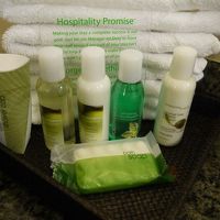 タオルは十分　シャンプー等のアメニティはココナッツの香り…