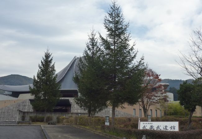 屋根のデザインがユニークです