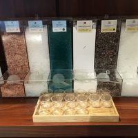 バスソルトも好みの組み合わせでどうぞ。これは良かったです