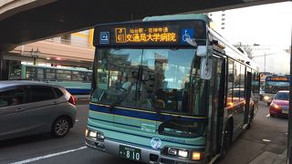 瑞鳳殿からの帰りに利用