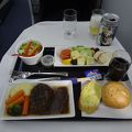 アジア路線の機内食（ビジネスクラス）