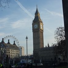 ビックベンとロンドンアイ