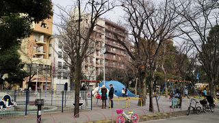 ホームレスの姿は見かけませんでした