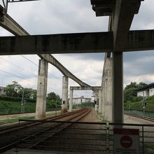 プトラジャヤ駅のプラットホーム