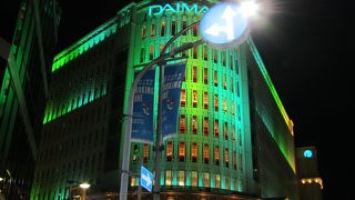 夜のライトアップがきれい