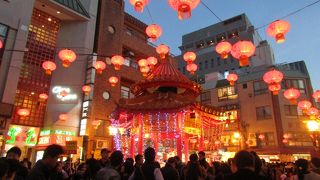 ランタンがきれいでした