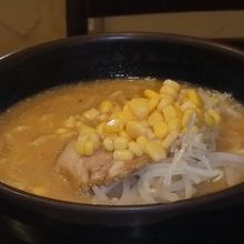 食事処のみそラーメン　美味しい！