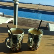 The Cloudでゆず茶とハルラボン茶を！