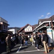 時間によっては長蛇の列@強羅駅