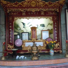 福建会館の祭壇