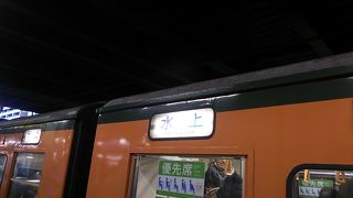 高崎～水上間では湘南電車が使用される場合があります