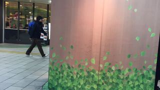 京葉線乗り換えの際に