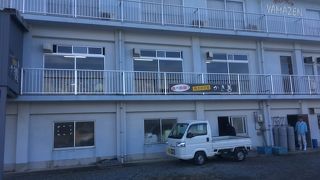 かき小屋でかき食べ放題