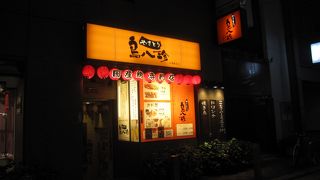 御堂筋の裏です