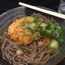 かき揚げ蕎麦