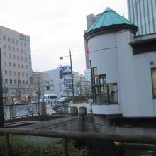 西川緑地公園からの風景