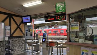 寺前駅から峰山高原行きバスに乗り換えで利用しました。