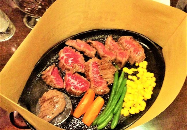 美味しいステーキハウス