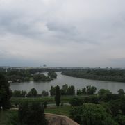 カレメグダン公園から見たサヴァ川