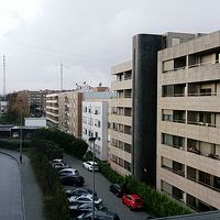 部屋からの風景　回りは住宅地です
