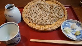 美味しいけどちょっと割高と感じたせいろ蕎麦