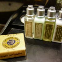 アメニティはロクシタン