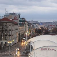 トラム停車場が目の前